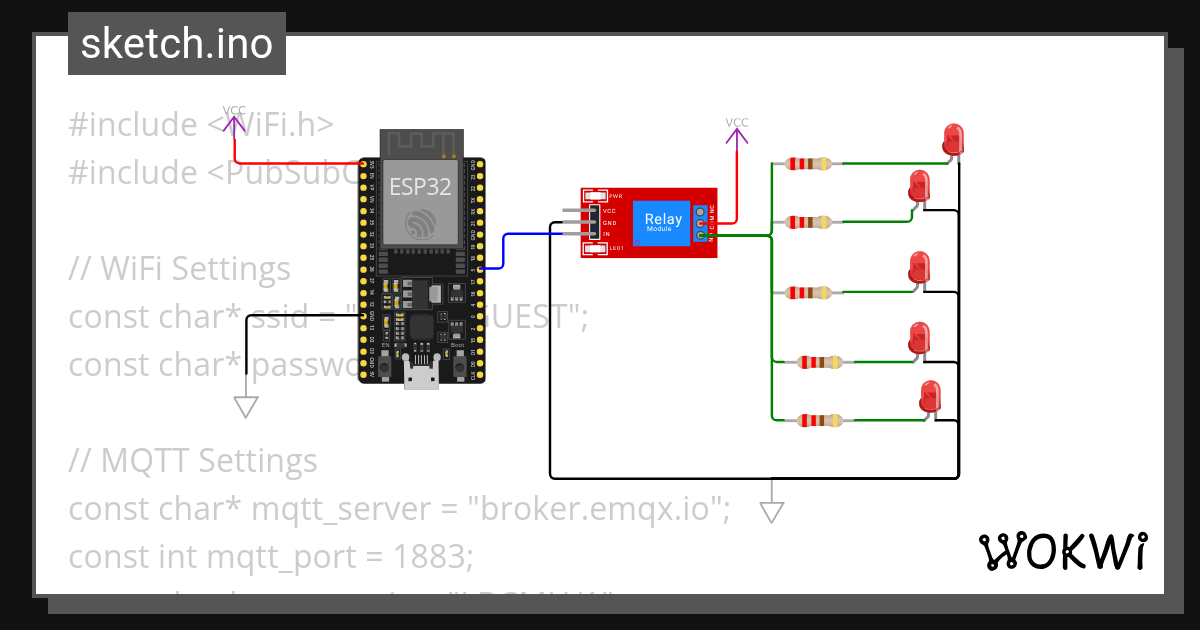 Wokwi - Online ESP32, STM32, Arduino Simulator