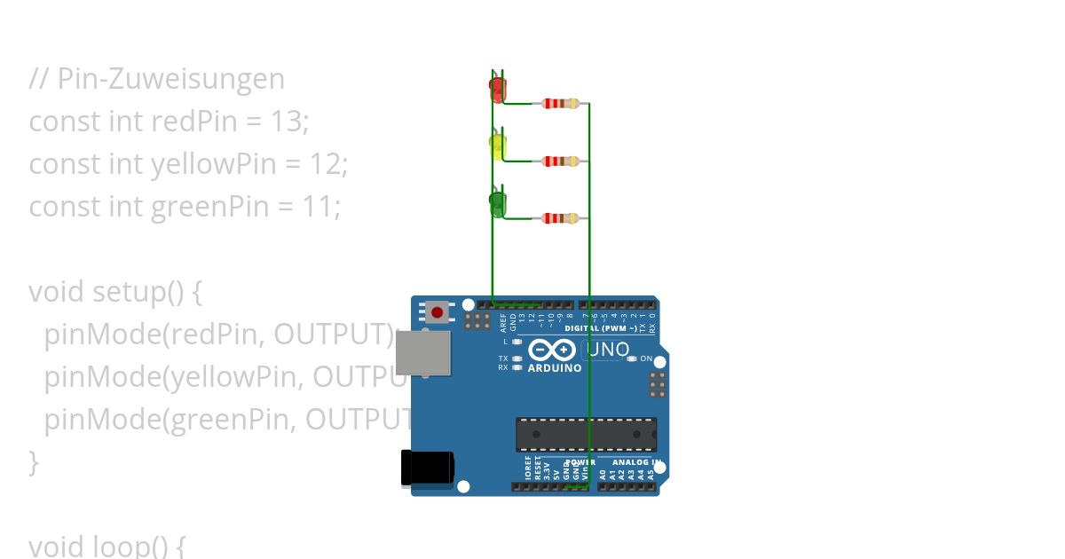 Trafficlights simulation