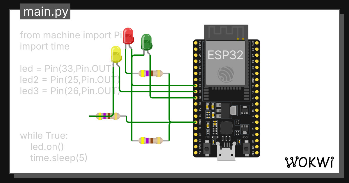 Wokwi online esp32 stm32 arduino simulator