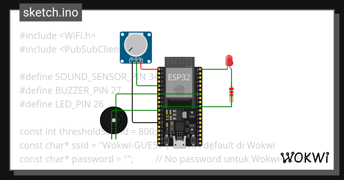 Wokwi - Online ESP32, STM32, Arduino Simulator