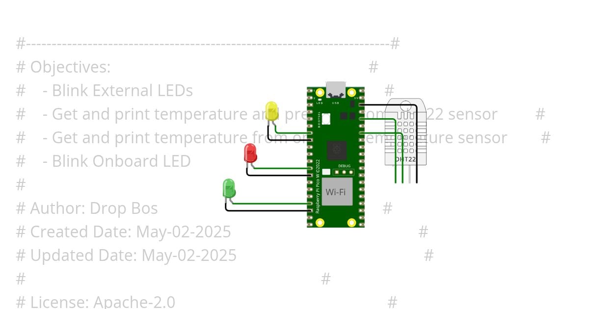 pico-w-led-temp-hum simulation