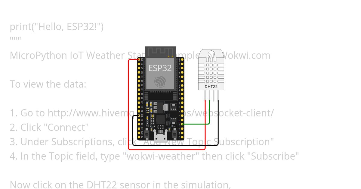 esp32-weather simulation