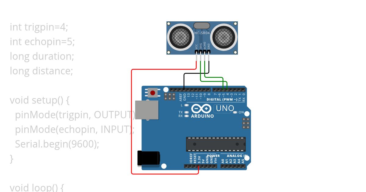 ultrasonic_sensor simulation