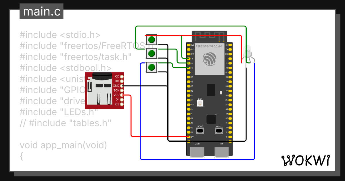 Wokwi online esp32 stm32 arduino simulator
