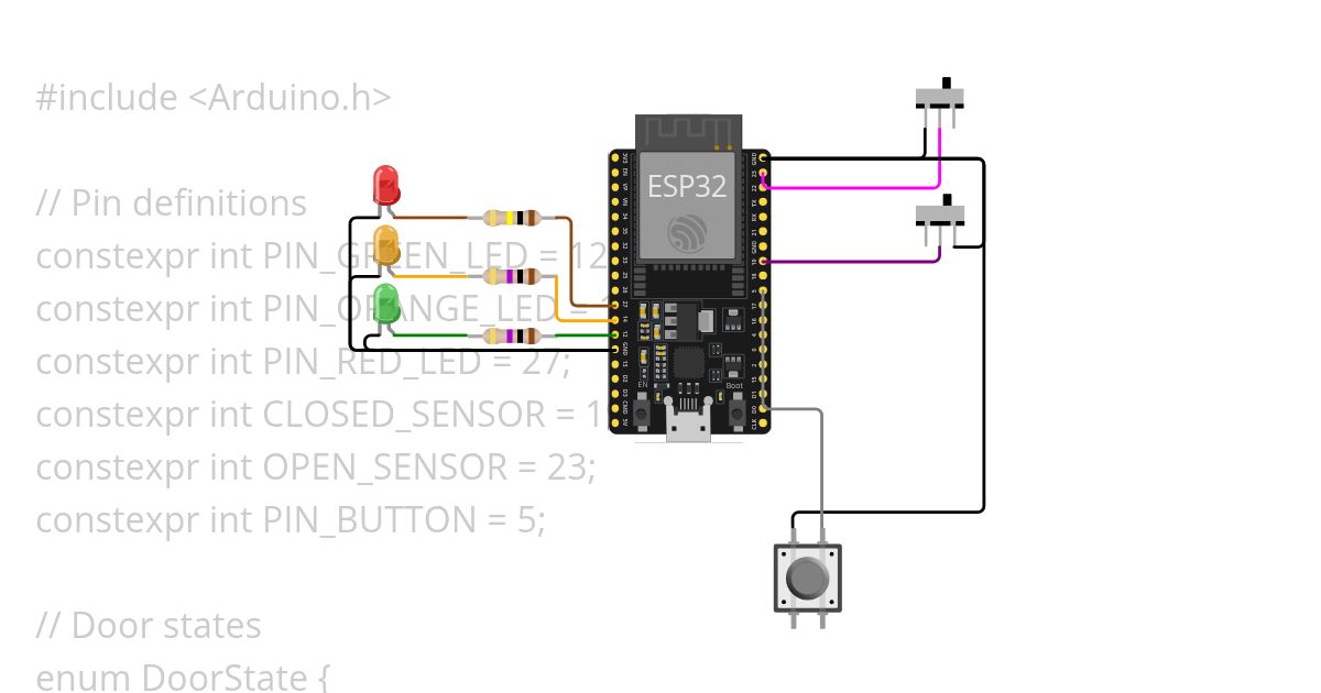 Porte de garage simulation