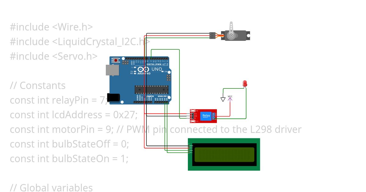 project-6 servo motor simulation