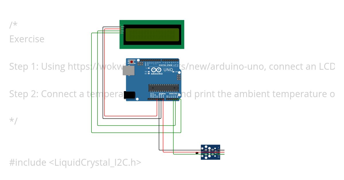 1- Temperature Monitor system   simulation