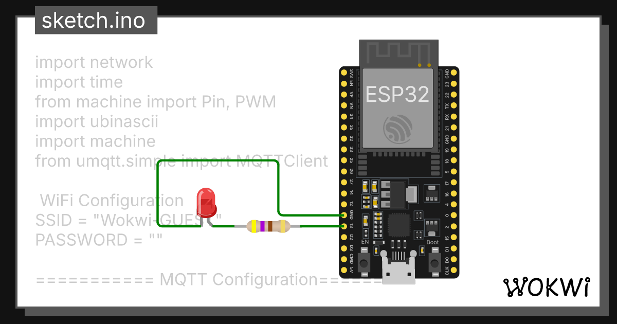 Wokwi online esp32 stm32 arduino simulator