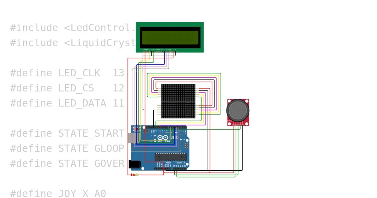 LED Matrix Snake