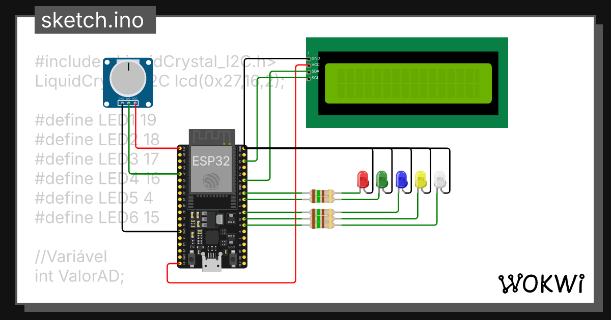 Wokwi - Online ESP32, STM32, Arduino Simulator