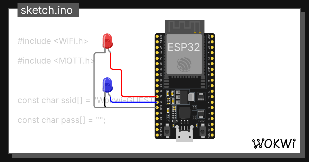 Wokwi online esp32 stm32 arduino simulator