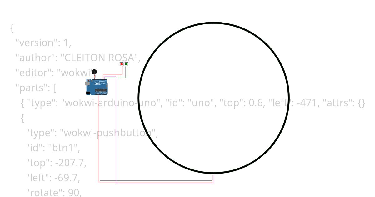 Corrida de LEDs (300 LEDs - circular)  Copy1 simulation