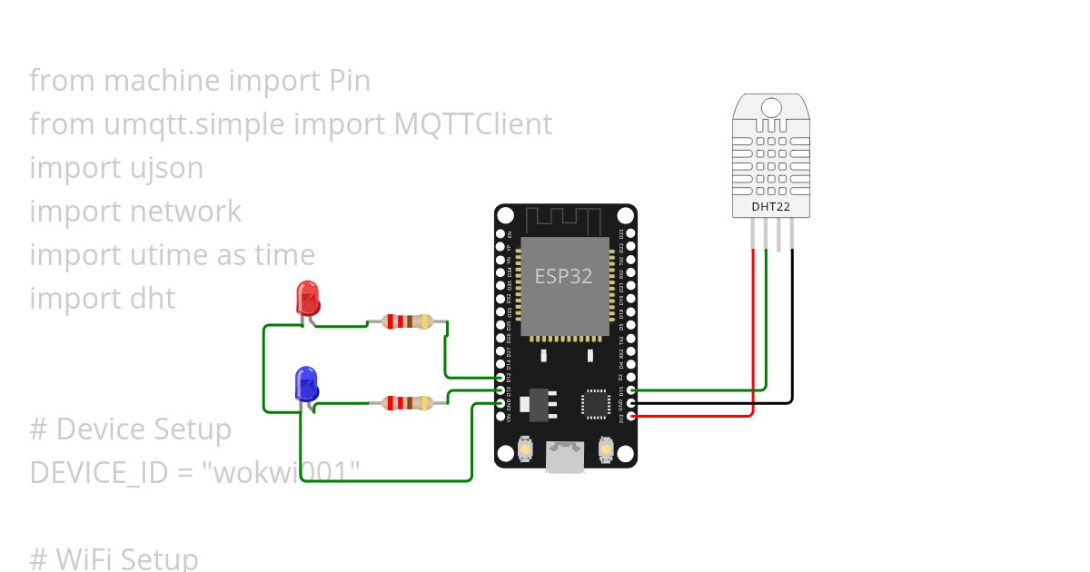 IoT Master Class MQTT - wokwi001 Copy simulation