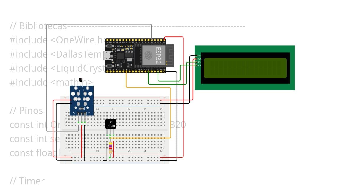 esp32_DS sensor ex.6  simulation