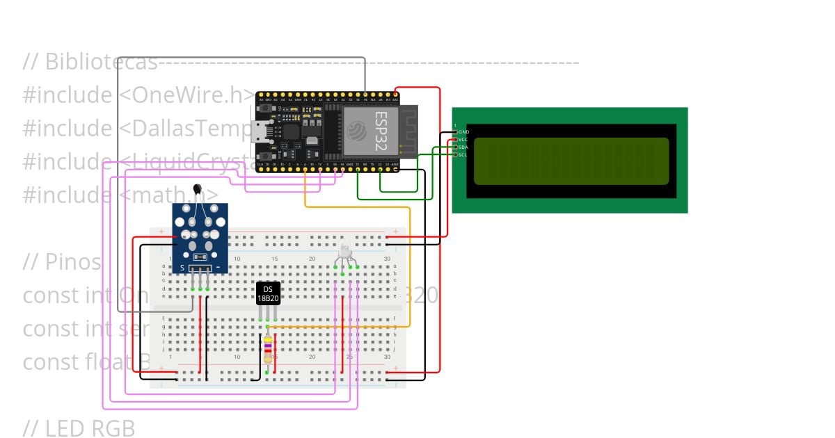 esp32_DS sensor ex.7  simulation
