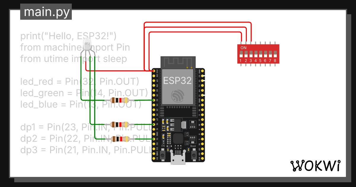Wokwi - Online ESP32, STM32, Arduino Simulator