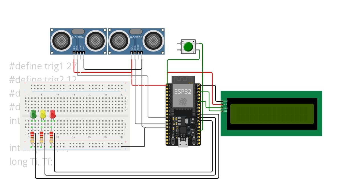 timer ultrassonico simulation