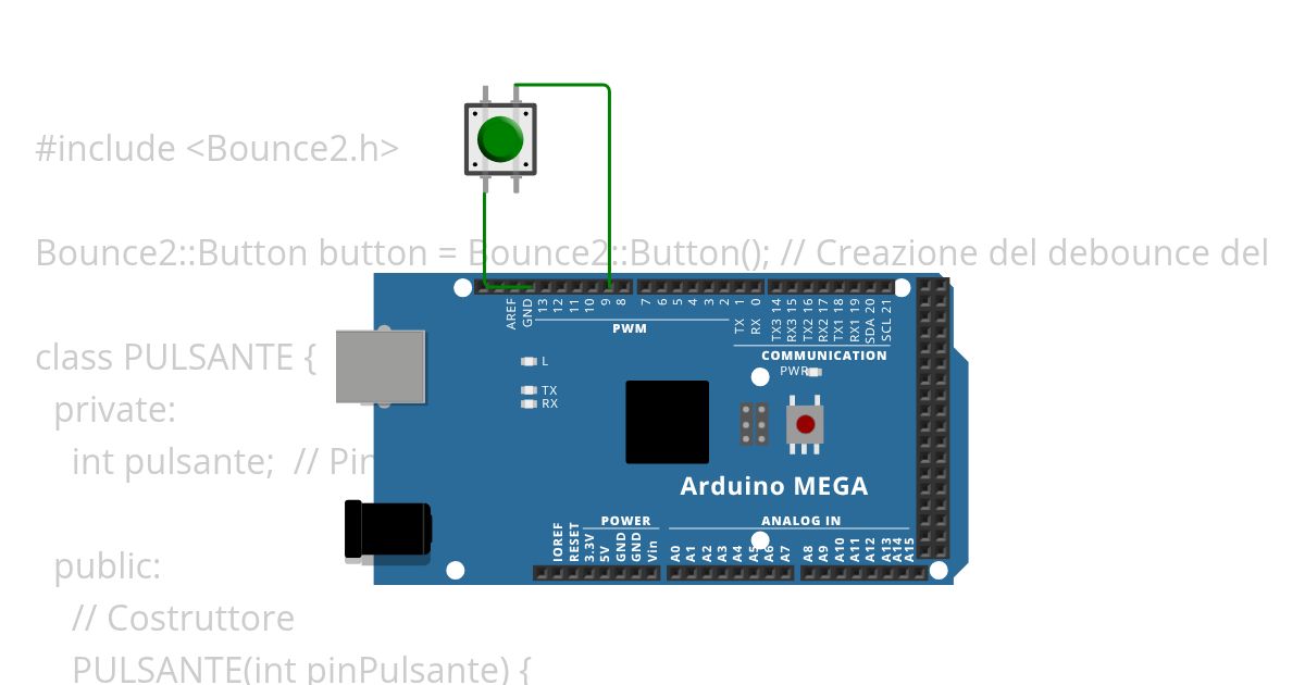 pulsante es2 simulation