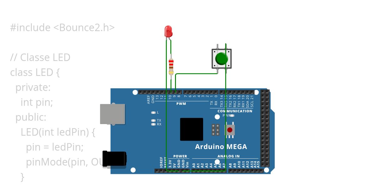 esercizio3 led pulsante simulation