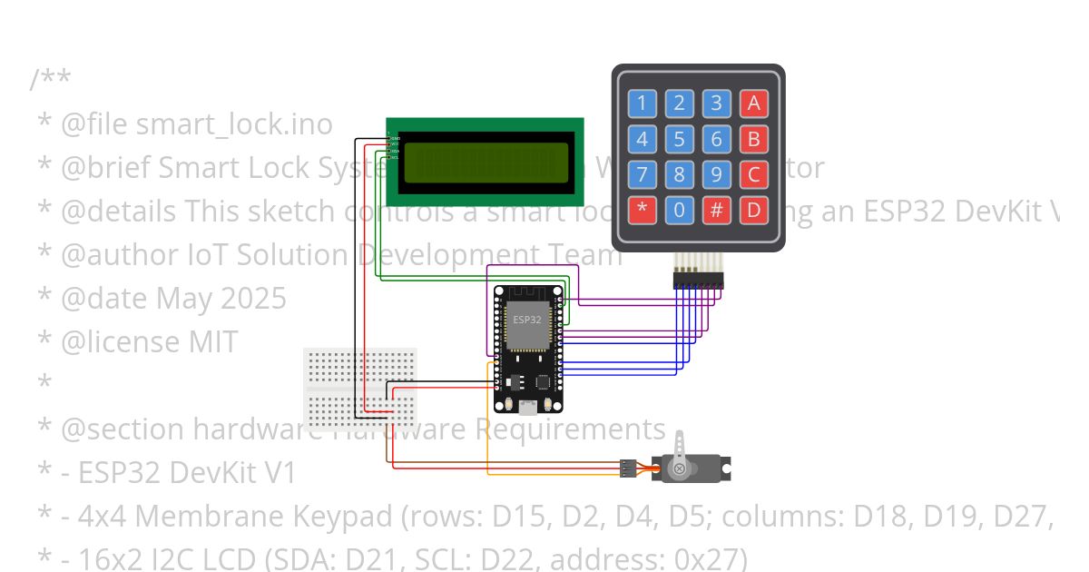 structured-smart-door-lock-2956 simulation