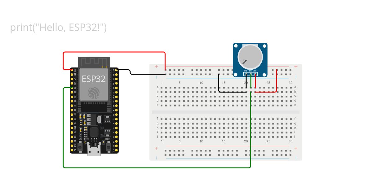 ESP ADC POT simulation