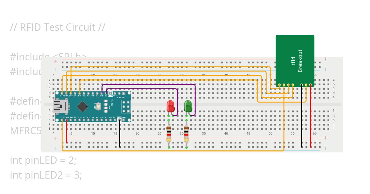 RFID Reader simulation