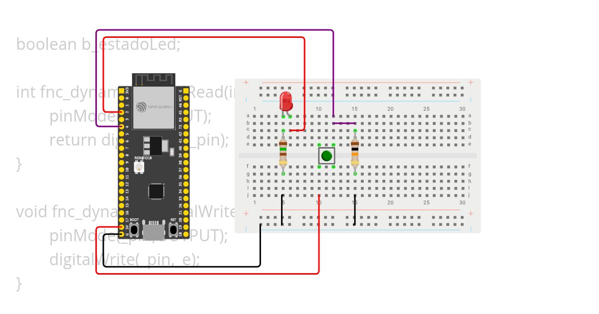 ESP32 PULSADOR LED 2 simulation
