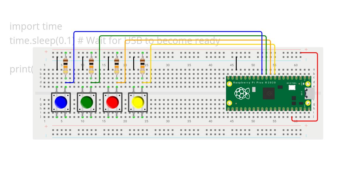 pico-keys simulation