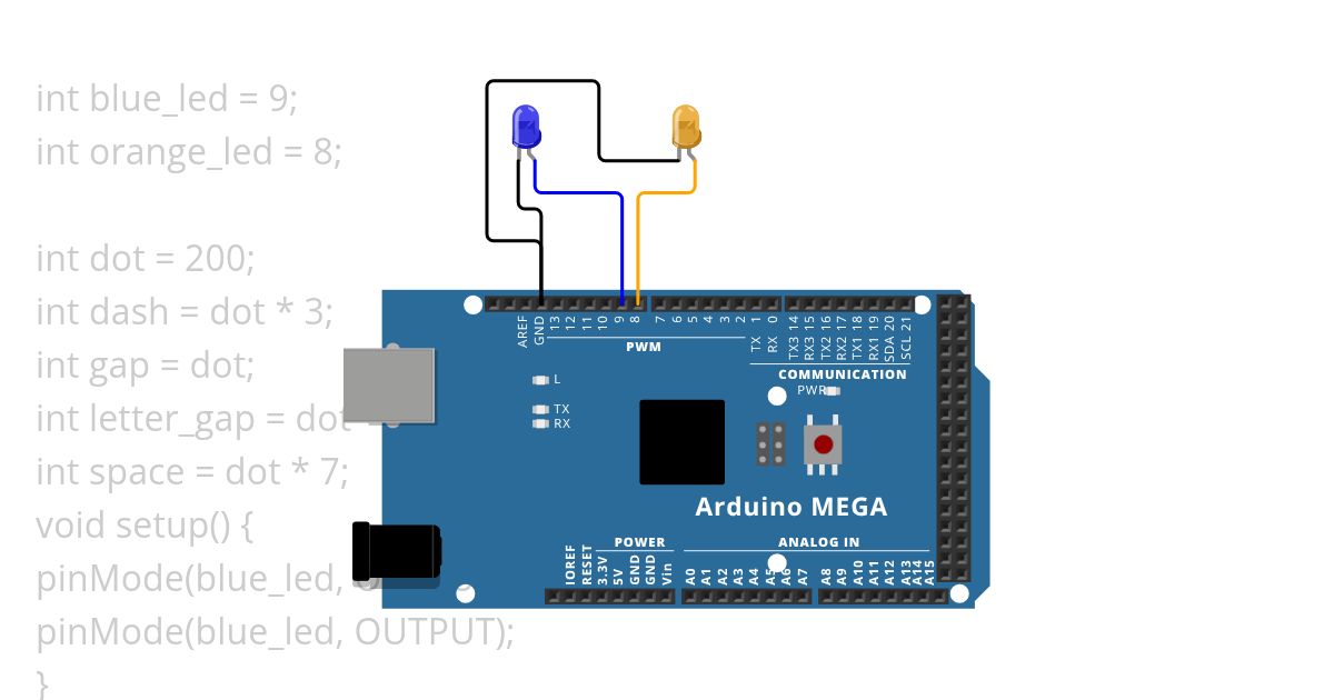 morse code fender simulation