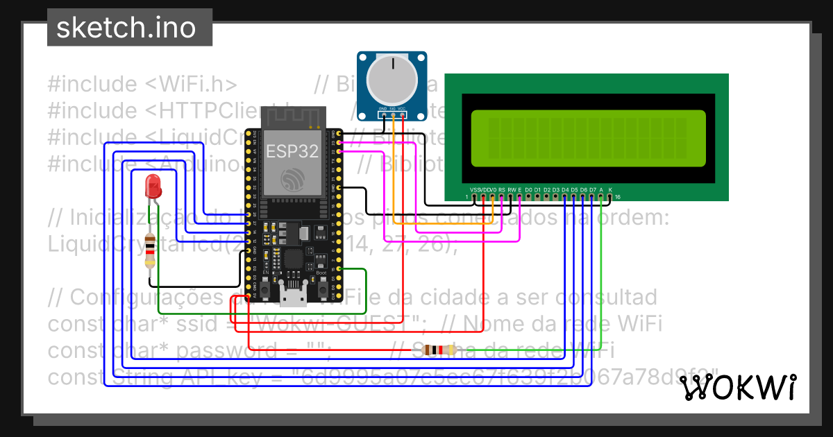 Wokwi online esp32 stm32 arduino simulator
