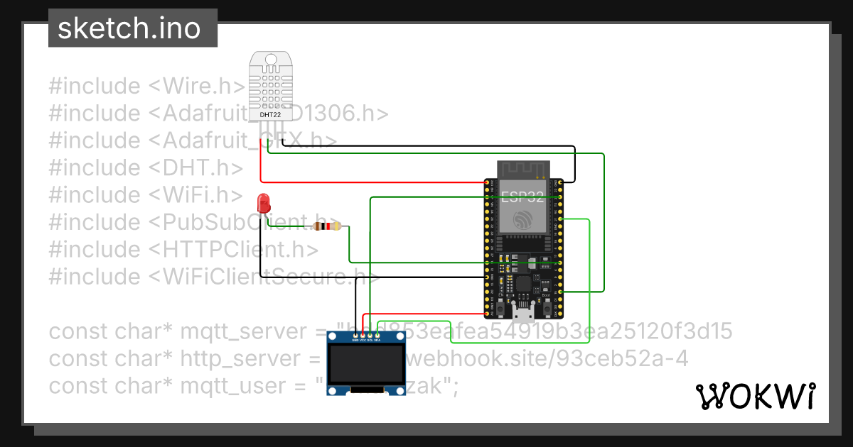 Wokwi online esp32 stm32 arduino simulator