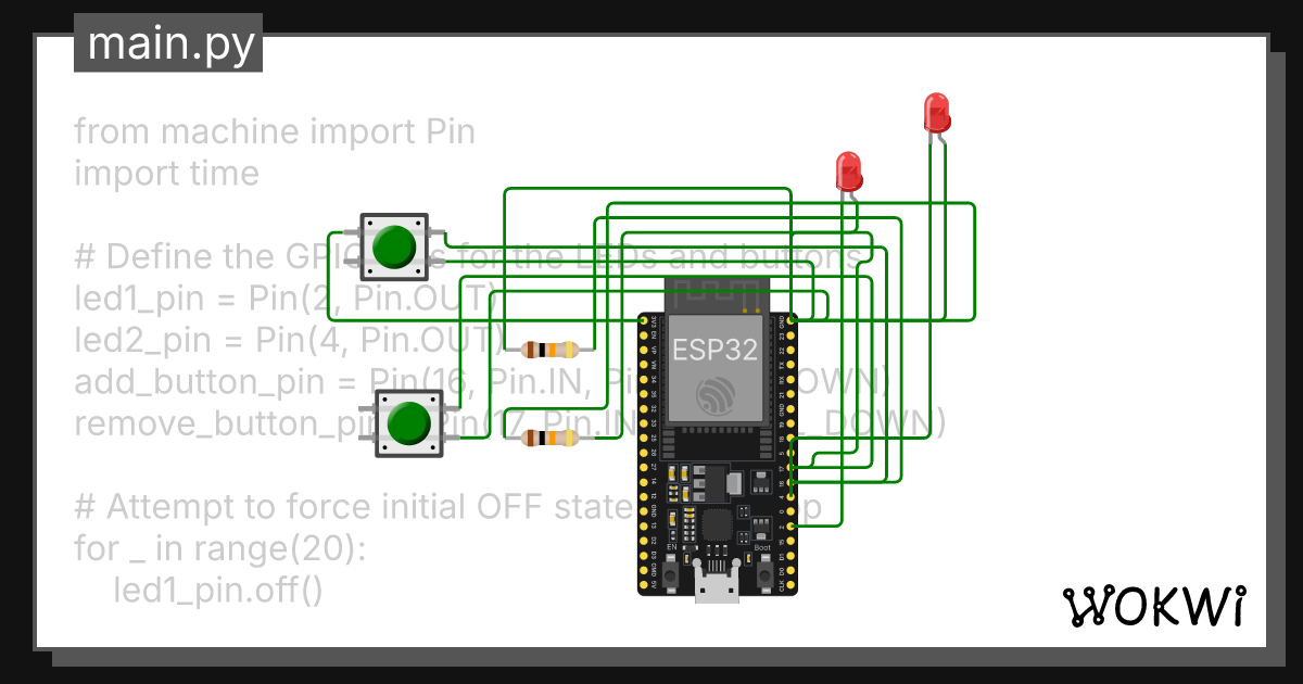 Wokwi - Online ESP32, STM32, Arduino Simulator