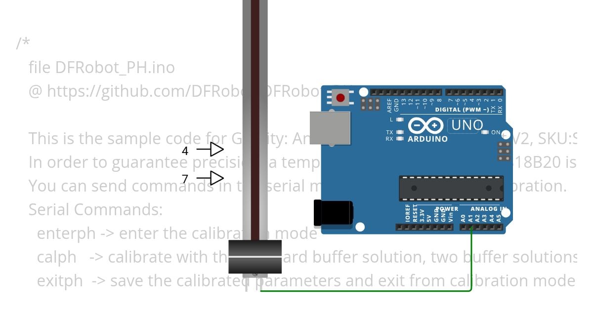 SEN0161_calibrate simulation