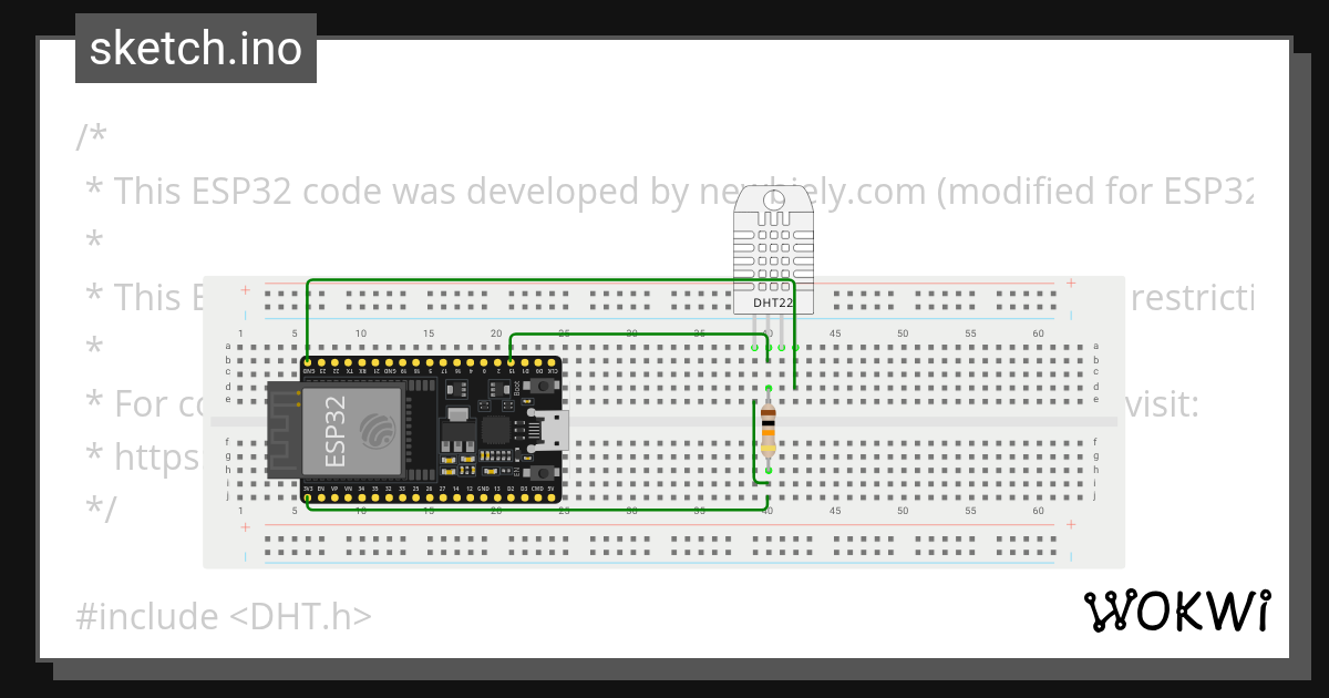 Wokwi - Online ESP32, STM32, Arduino Simulator