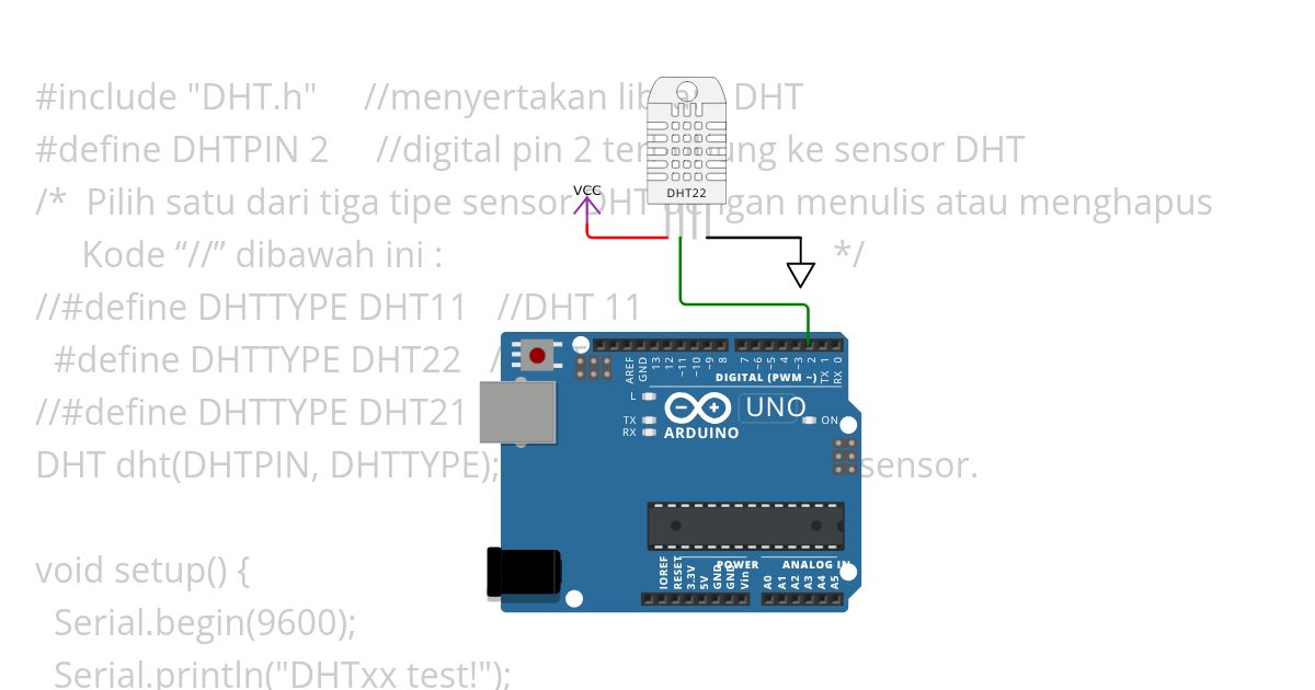 DHT22 simulation