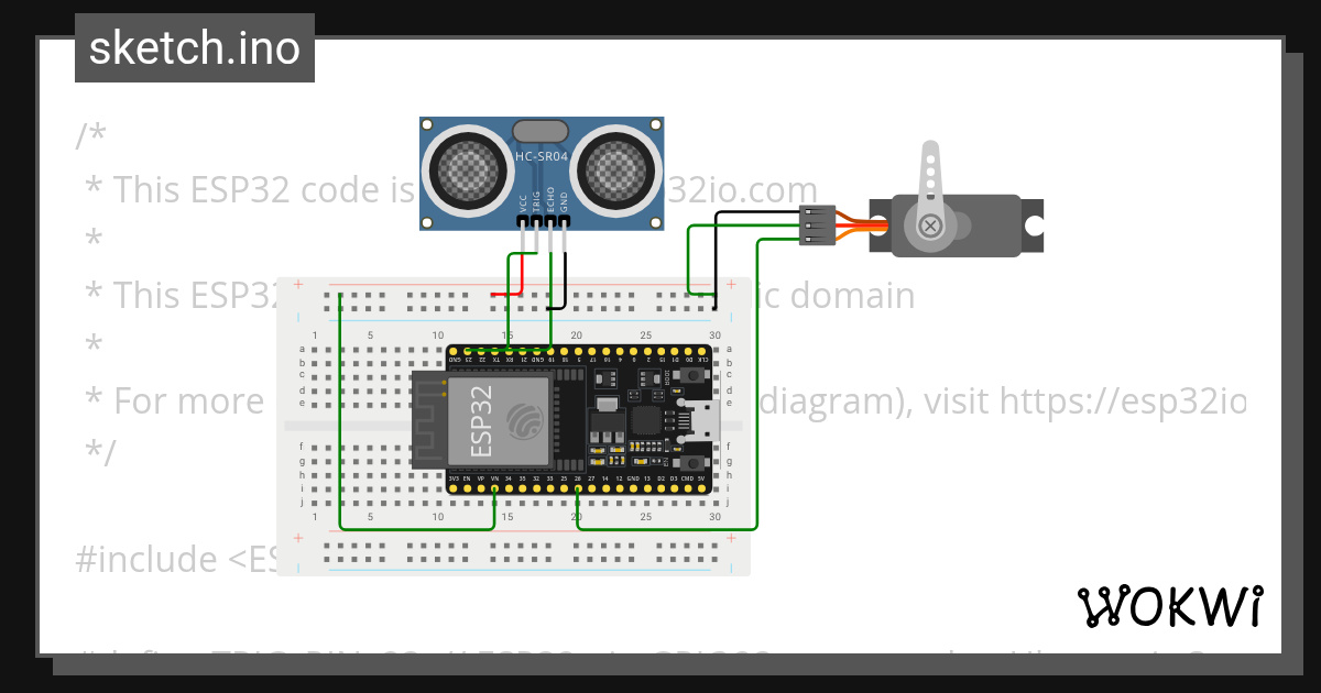 Wokwi - Online ESP32, STM32, Arduino Simulator