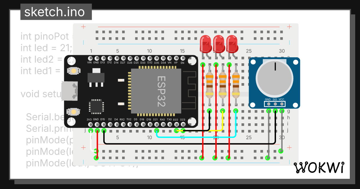 Wokwi - Online ESP32, STM32, Arduino Simulator