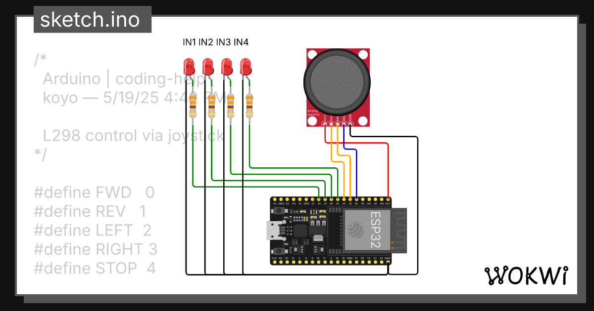 Wokwi online esp32 stm32 arduino simulator