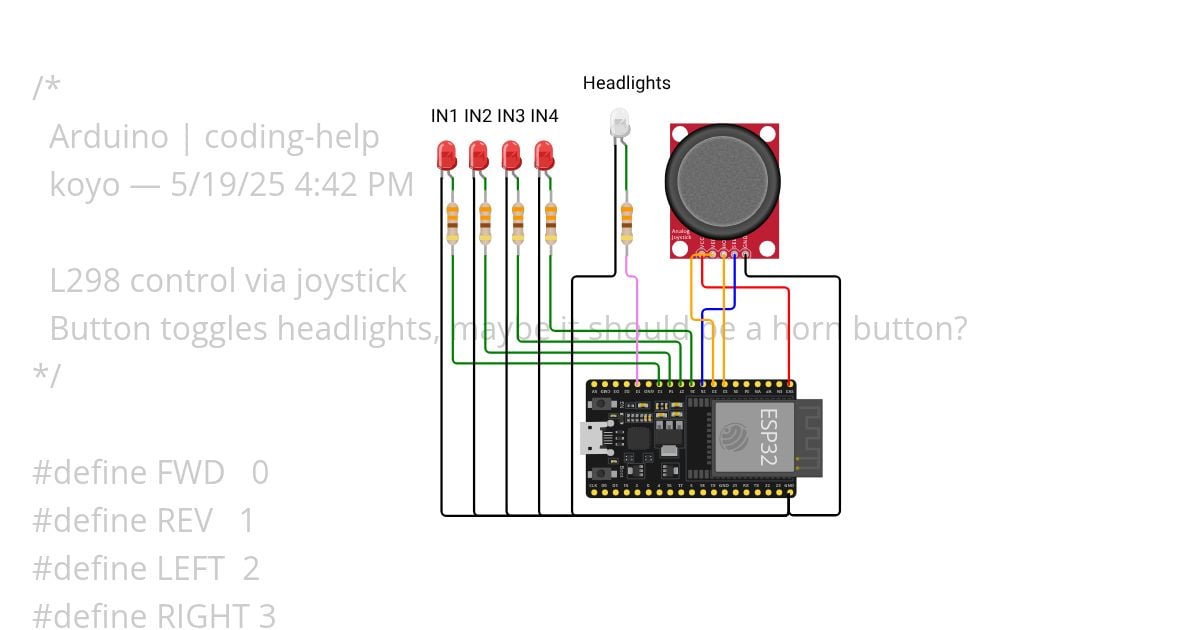 L298_Joystick_Switch simulation