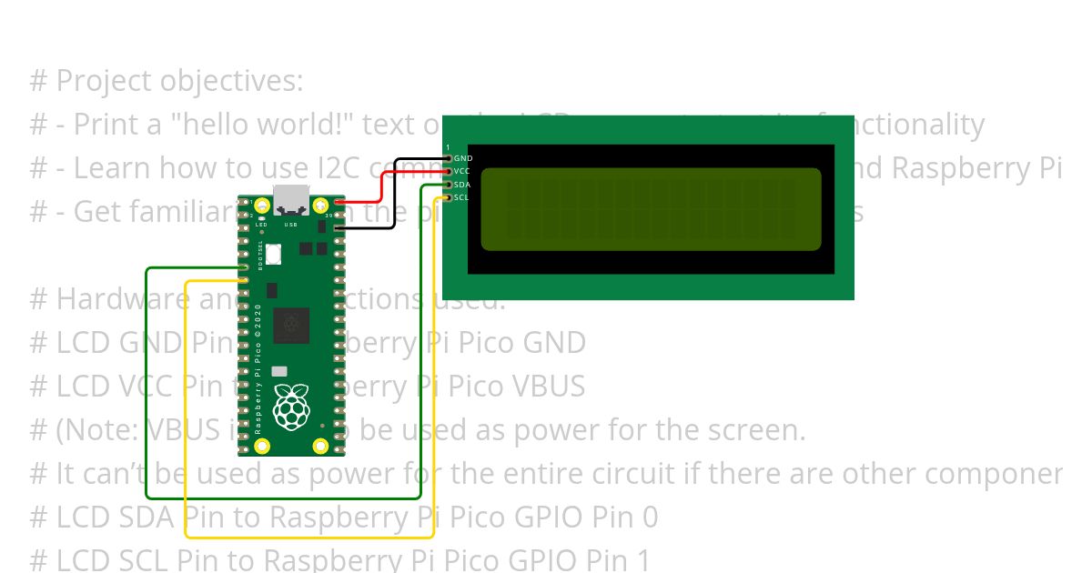 Display "Hello World "  simulation