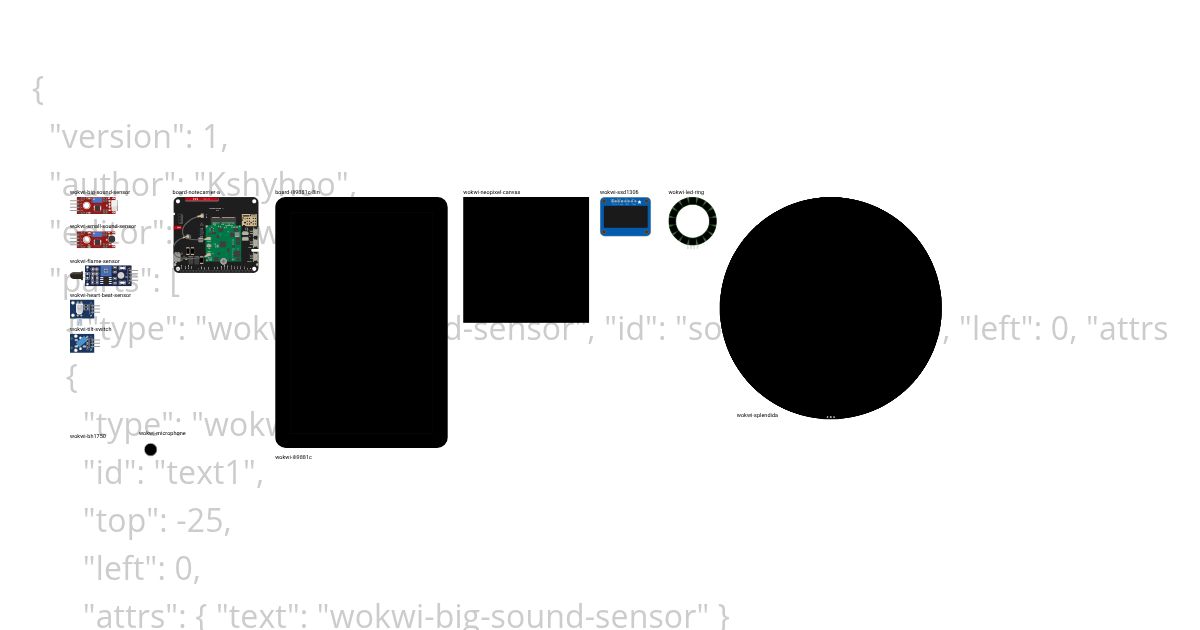 Wokwi_Parts simulation