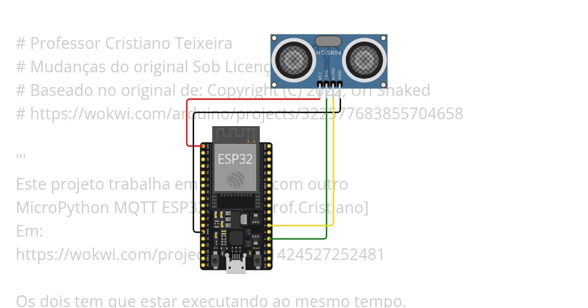 MicroPython MQTT (ESP32) Publicador [Prof. Cristiano] simulation