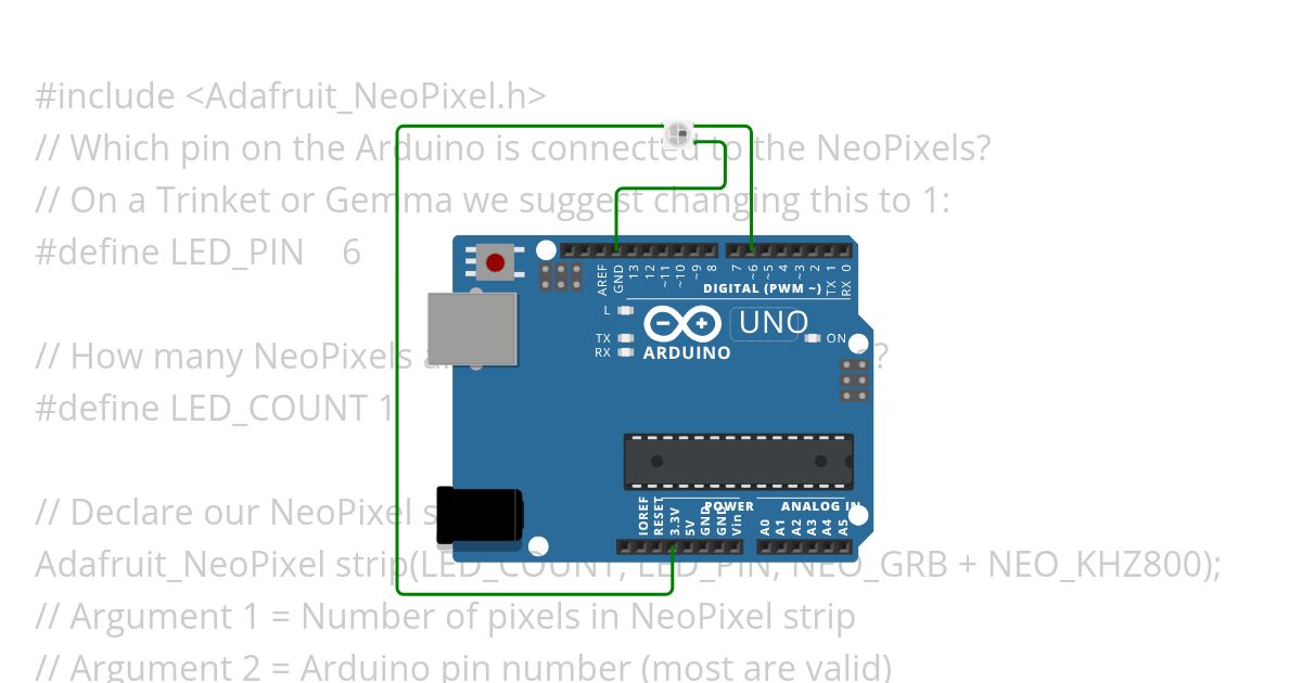 neopixel testing simulation