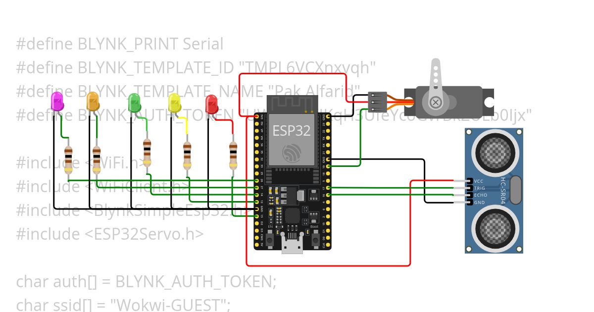 blynk control led simulation