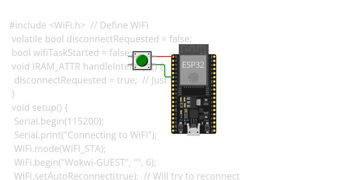 5.3 Handling WiFi Disconnection Event simulation