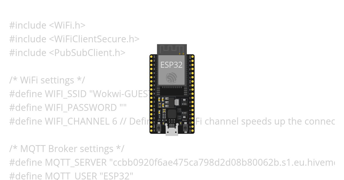 ESP32 MQTT TLS simulation