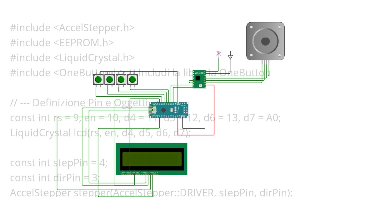 positionator lcd oneclick simulation