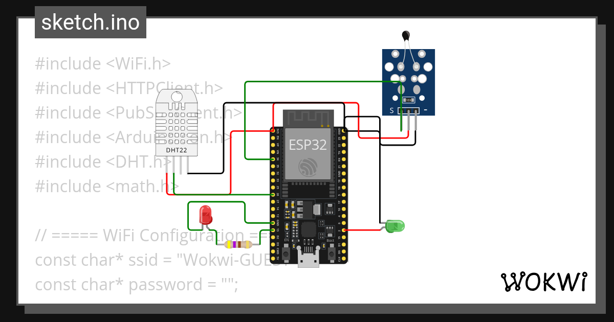 Wokwi - Online ESP32, STM32, Arduino Simulator