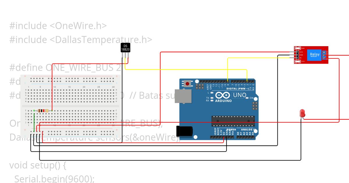 Sensor Suhu simulation