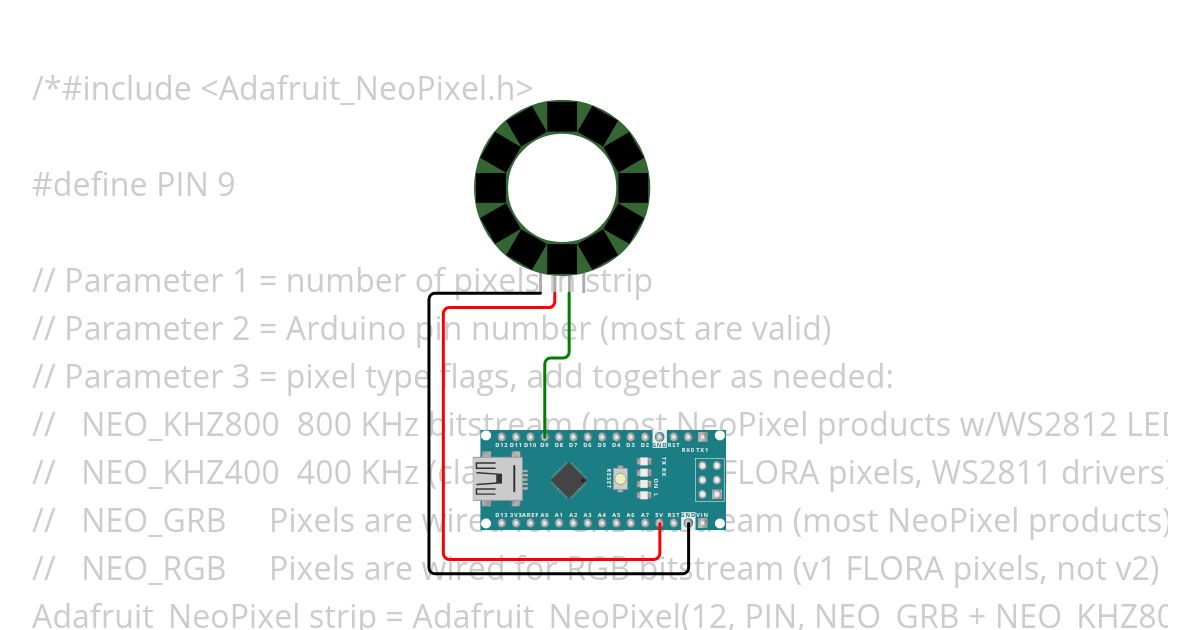 Neopixel_Fade_In-Out simulation